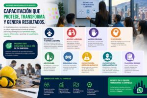 Lee más sobre el artículo Talleres empresariales en Bogotá para la gestión del riesgo psicosocial y la seguridad laboral